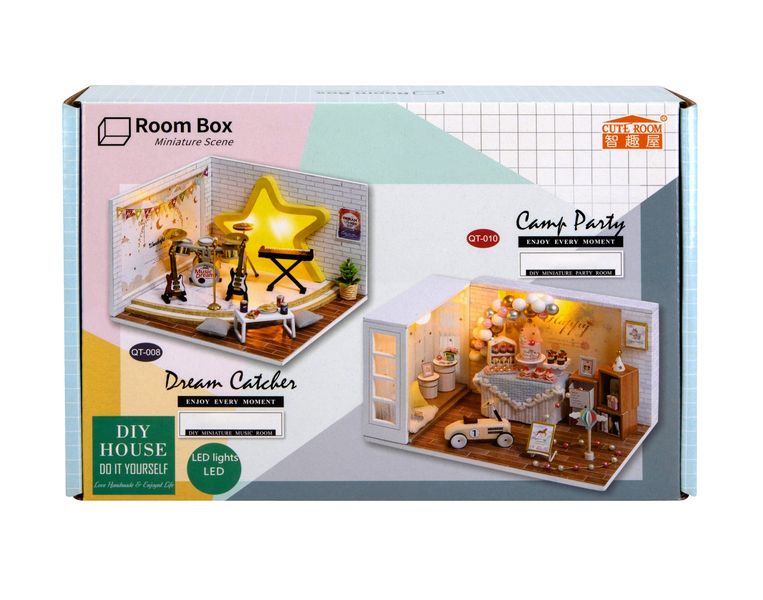 Cute Room Birthday Party DIY Miniature House Kit