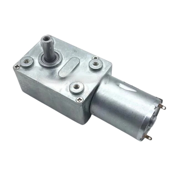 BDD Worm Gear Motor 12V 10RPM - High Torque &amp; Reversible
