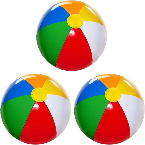 Rainbow Beach Balls