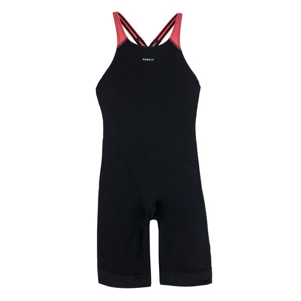 Nabaiji Girls One-Piece Swimsuit Shorty Kamyleon - Black