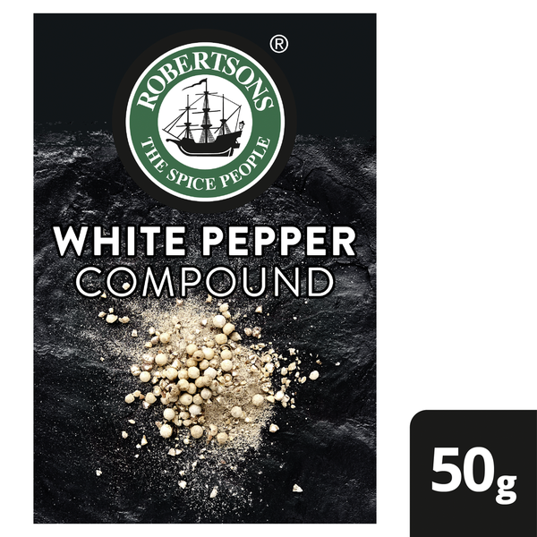 Robertsons White Pepper Compound Spice Refill 50g