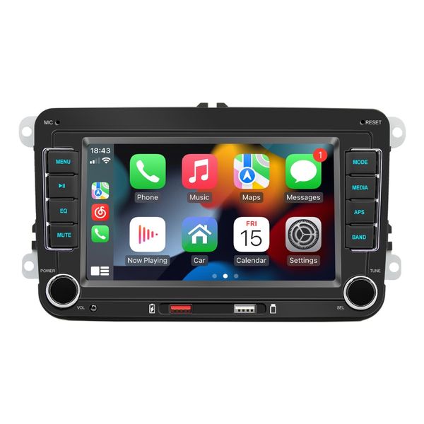 7" Car MP5 Player Compatible with Volkswagen/Skoda/Seat - Wireless CarPlay