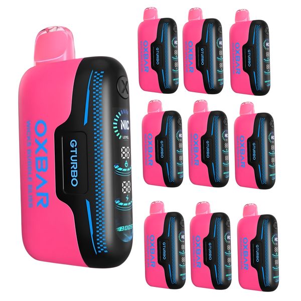 Oxbar G-Turbo 36k Puffs - Wicks Bubble Bliss (Pack of 10)