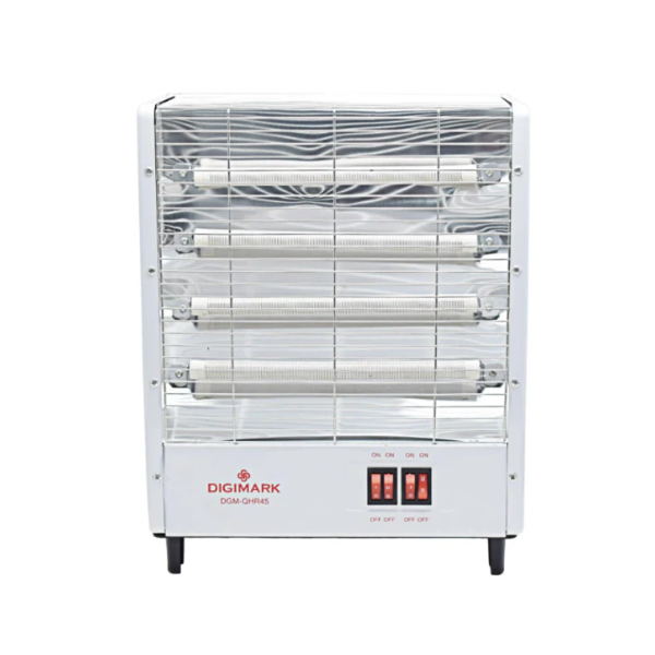 DGM-QHR45 2000W Electric Quartz Heater 4 Bar