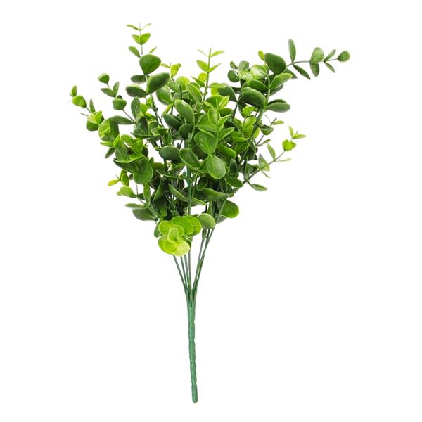 Beautiful Artificial Eucalyptus Leaf Bunch - 50cm - 2 Pack