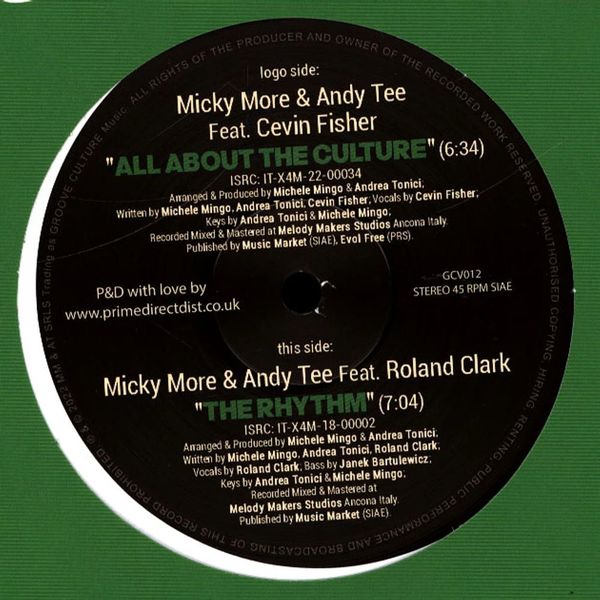 Micky More &amp; Andy Tee Feat. Cevin Fisher/Roland Clark - 12" Vinyl