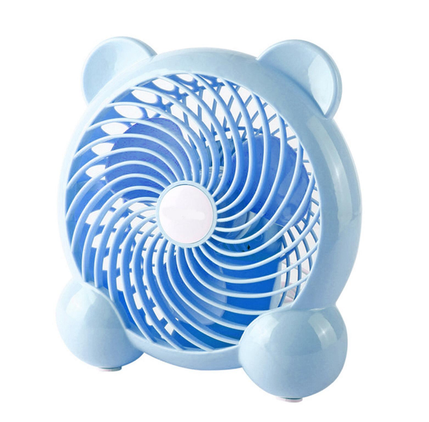 2 Speeds Mini Personal Fan Desktop Office Fan Adjustable Electric Cooling