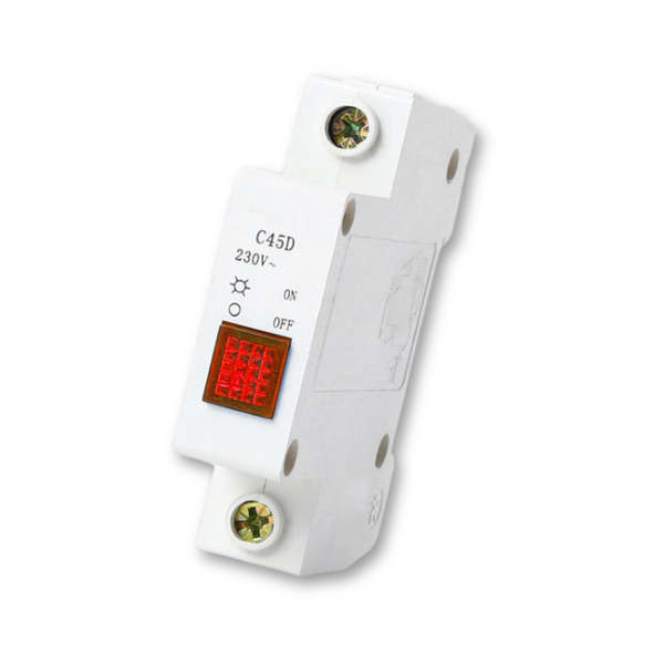 Din Rail Grid/Inverer/Gen Indicator/Signal Light, 230V, LED PVC Shell