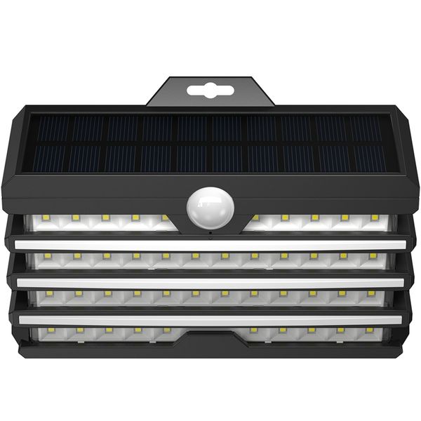 Baseus 5.1W ECS LED Solar Energy Motion Sensor Wall Light (1PCS) - Black
