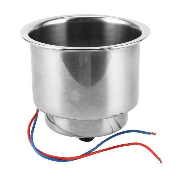 Green LED Cup Holder Universal for Boat Truck RV