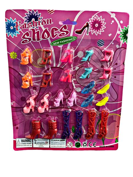 Doll Accessory Shoe Set