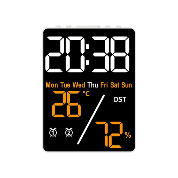 Time, Date, Alarm &amp; Humidity Display image