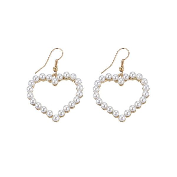 Semiwild - Earrings - Pearl Hearts