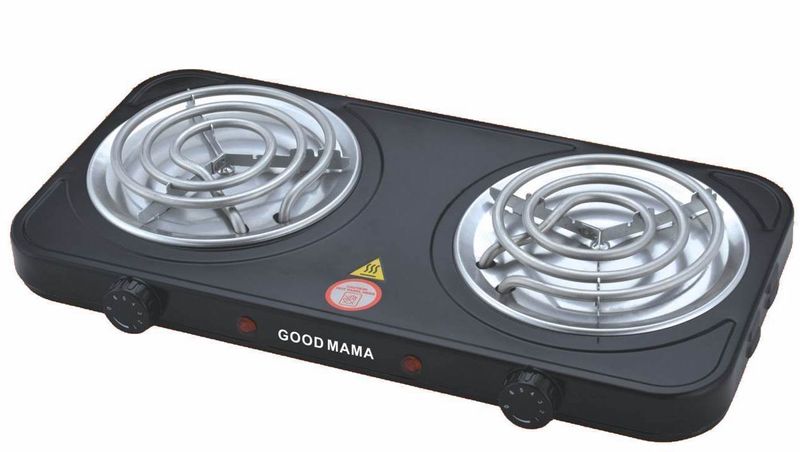 Good Mama 2000W Glory Hot Plate Stove - 2 Spiral Stoves