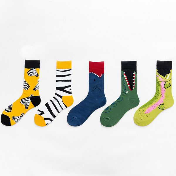 Animal Crocodile High Socks for Men &amp; Women, Fashionable &amp; Versatile