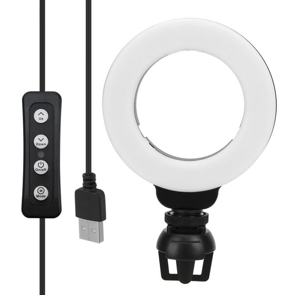 4" LED Dimmable Laptop Ring Light