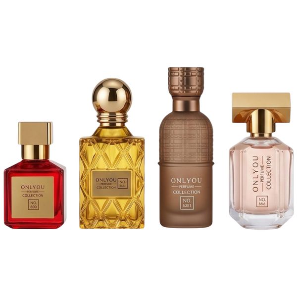 4 Pack Only You Women Premium Eau de Parfum Gift Set for Her 30ml EDP