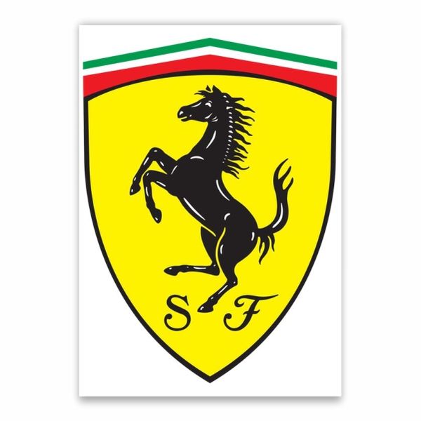 Ferrari Logo Poster - A1