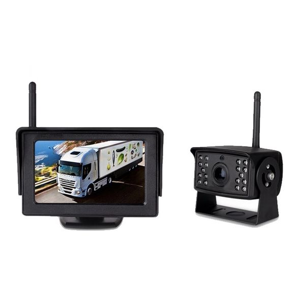 4.3 Wireless Reverse Camera System | Night Vision | 50m Range | Car/Truck