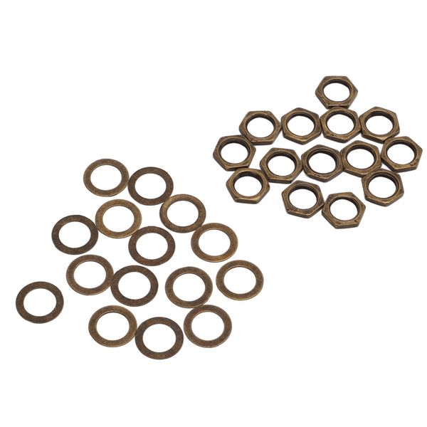 Nut Washer Kit M9 Female Thread for Guitar Bass