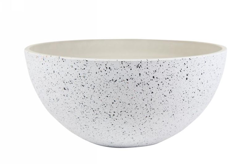 Good Roots Planter Bowl - Nova Terrazzo White - Large OP0357