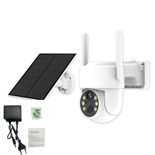 8MP wifi Wireless Battery-Powered Security Camera with 2.5K Solar Panel