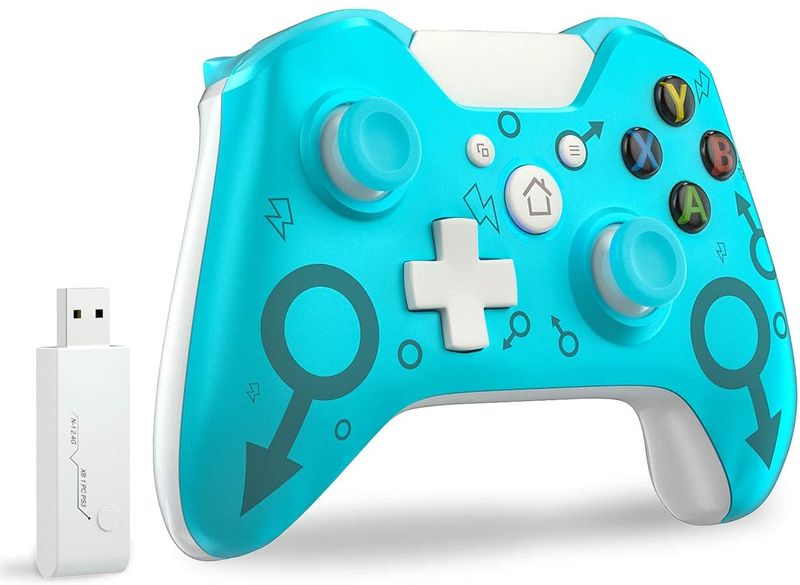 Gaming N-1 Wireless Controller &amp; PC Receiver For Xbox One /PC /PS3 Black