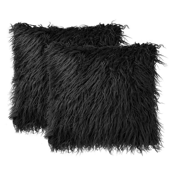 Faux Fluffy Pillow case