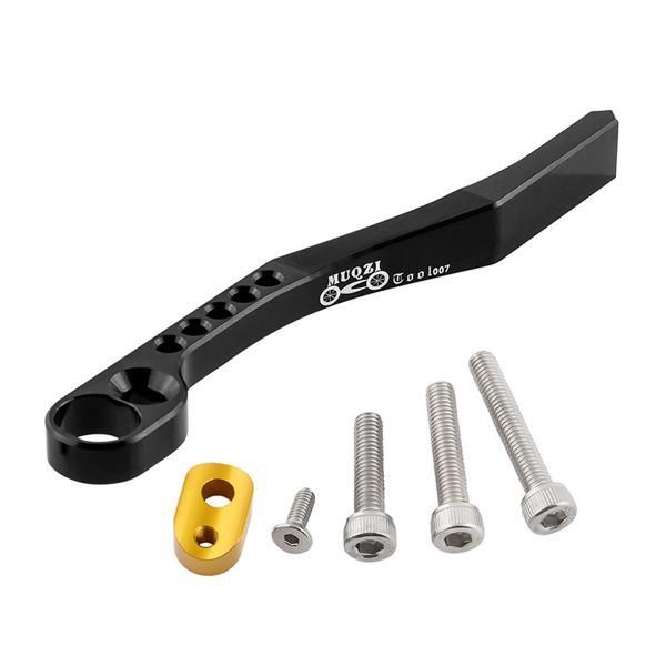 Muqzi Road Bike Chain Catcher Drop Keeper Anti-Drop Chain Guide Black
