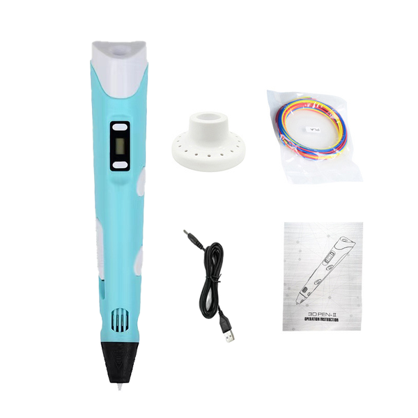 3D Printing Pen LED Display Stereo Painting Graffiti Painting Brush