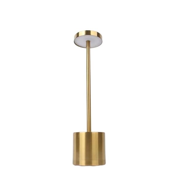 Rechargeable Metal Vintage Color Changing Touch Control Table Lamp
