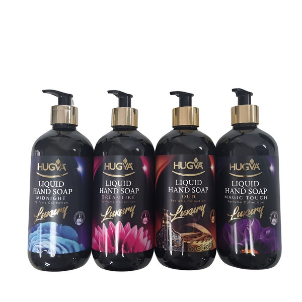 Hugva Liquid Hand Soap 4-Pack Combo - 500ml each