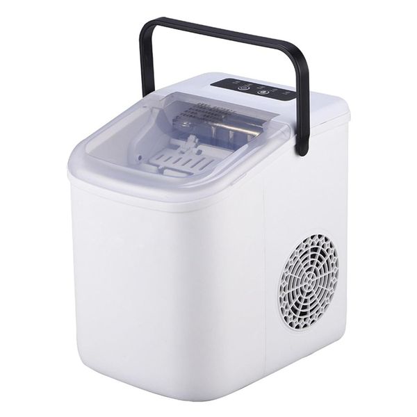 Ice Maker Machine Countertop Portable Compact Self-Cleaning With Handle