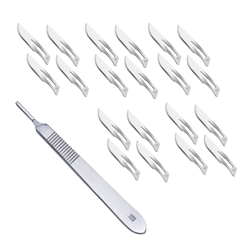 Dermaplaning #10 Blades & Scalpel Handle #3 | Shop Today. Get it ...