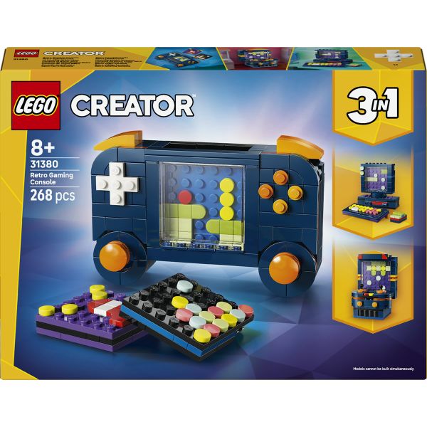 LEGO® Creator 3 in 1 Retro Gaming Console Building Toy 31380
