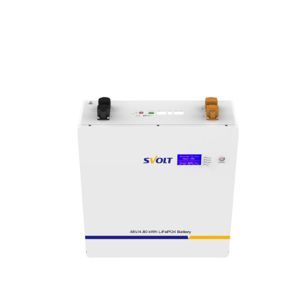 SVolt 48V 106AH 4.8kWh Lithium Ion Battery - Wall Mount
