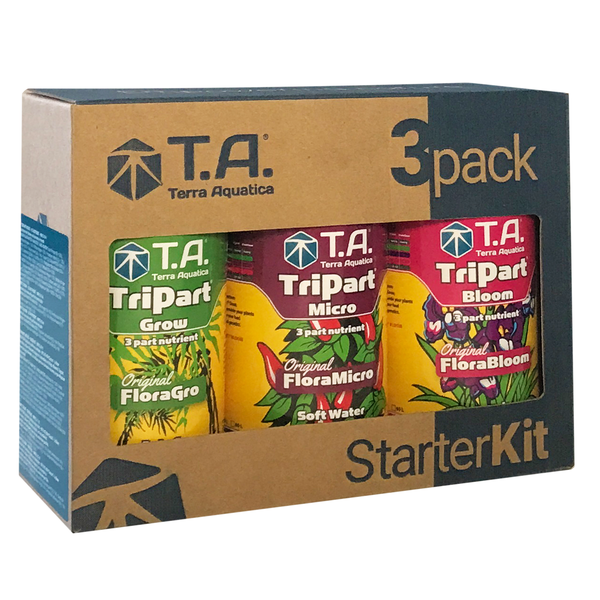 T.A. TriPart 3 Part Nutrient Starter Pack by G.H.E. (Soft Water)