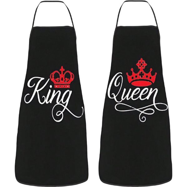 King and Queen Waterproof Apron