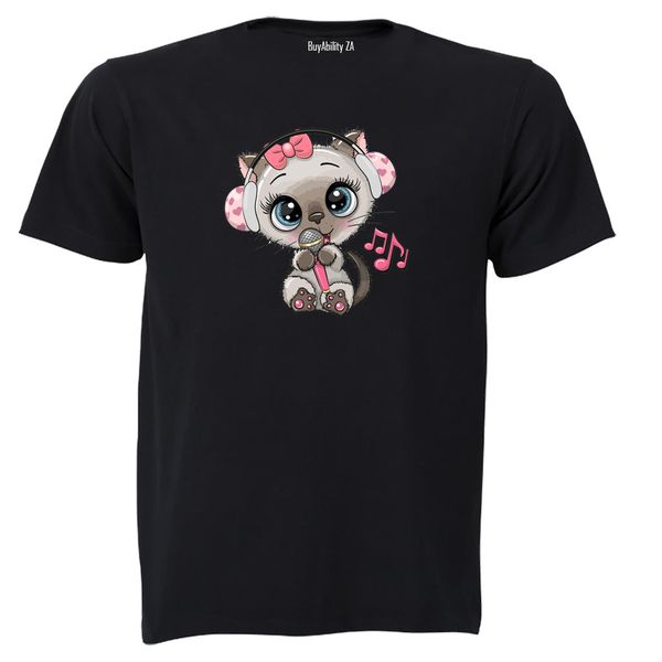 Kids T-Shirt - Black image