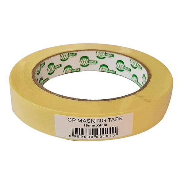 Avast Masking Tape General Purpose 18mmx40m