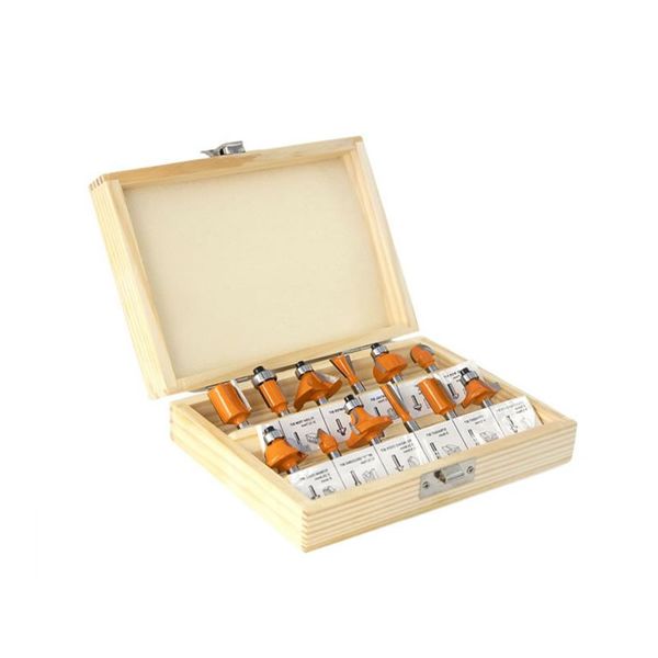 12-Piece 1/2"-12.7MM Router Bit Set EP-10163