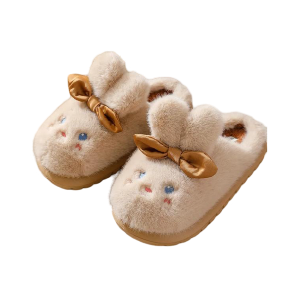Plush Rabbit Slippers UK4