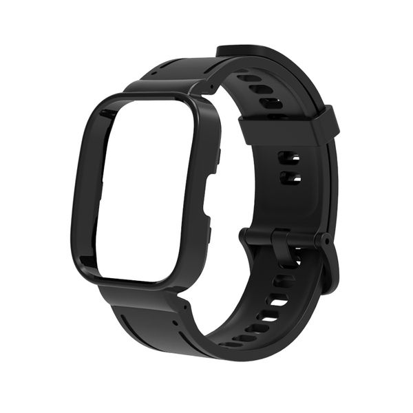 PC Case + Flexible TPU Strap Compatible with Amazfit Bip 5 Smartwatch