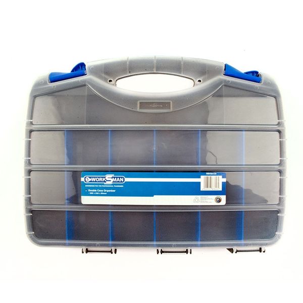 Bulk Pack x 2 Worksman Organizer Double 380mm