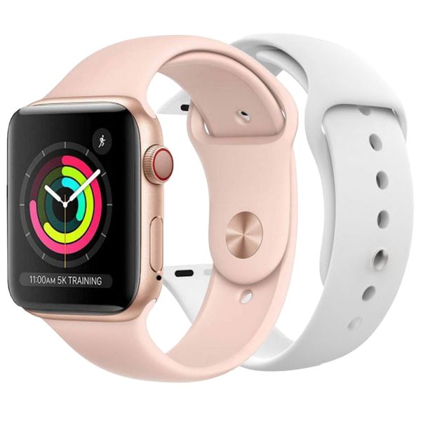 FocusFit Pro-T500 Smartwatch And Fitness Tracker With Two Silicone Straps