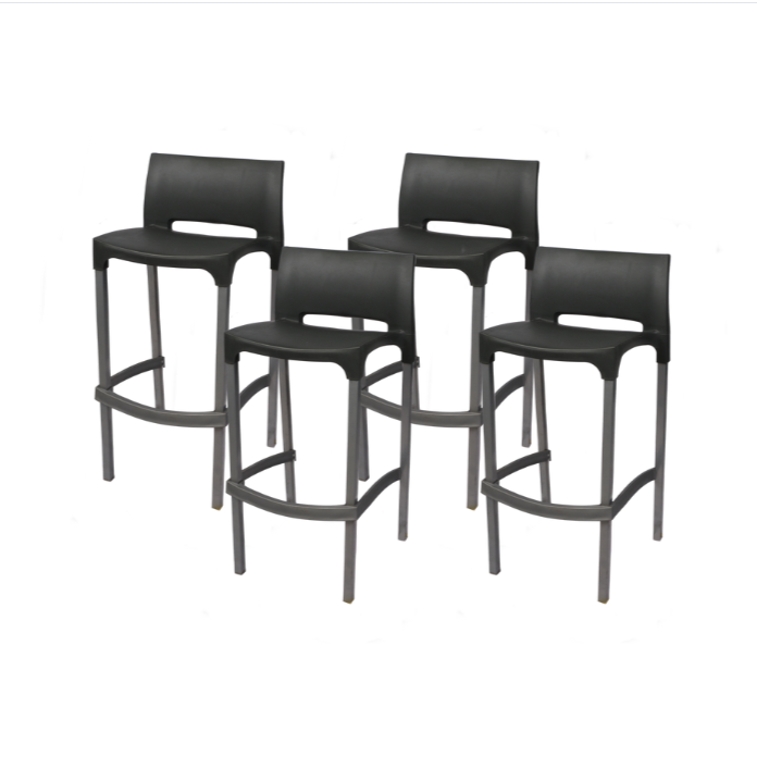 4 Pack Donny Plastic Bar Chairs Shop Today. Get it Tomorrow