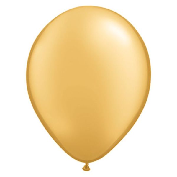11 Inch Latex Round Gold 100