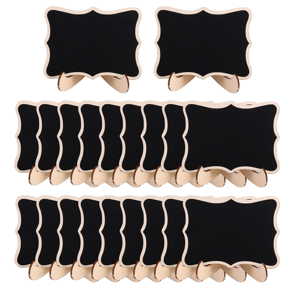 Mini Chalkboard Sign,20 Pack Small Chalkboards Blackboard