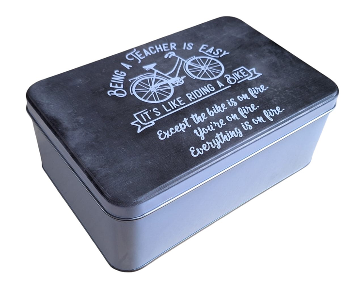 Practical Storage Tin - Being a Teacher is Easy