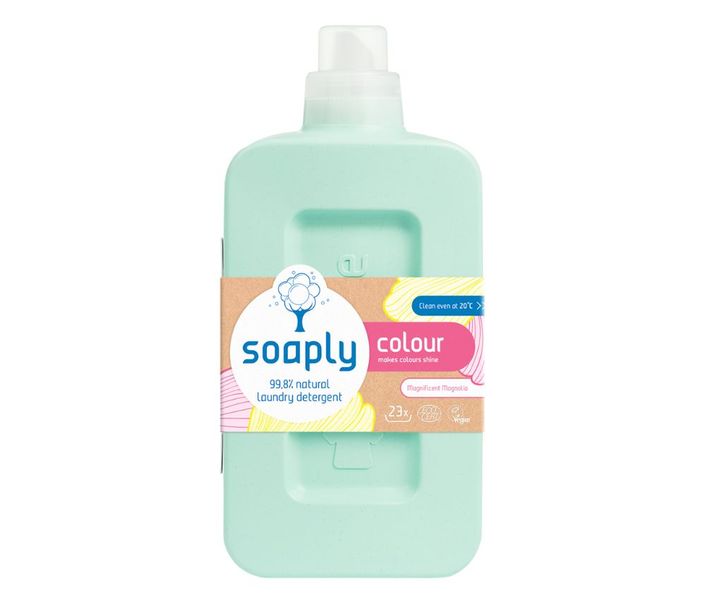 Soaply Natural Laundry Detergent Colour Magnificent Magnolia 1 Liter